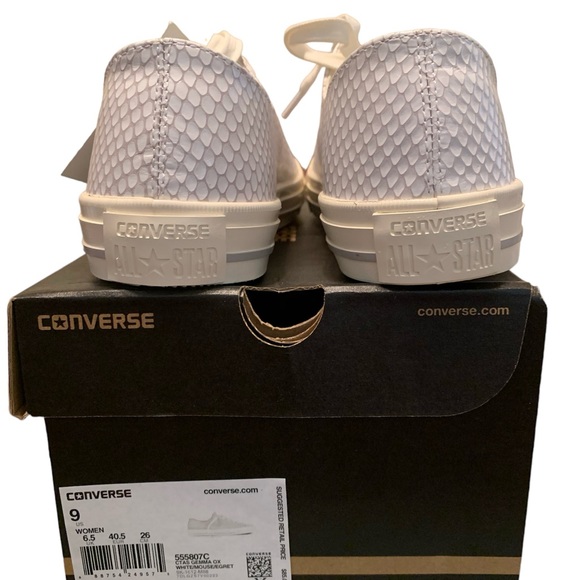 Converse All Star Gemma Leather Sneakers. - Picture 6 of 6